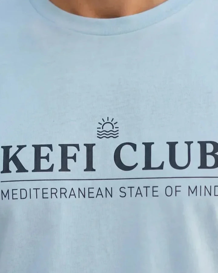 Kefi Club Mediterranean State of Mind Unisex T-Shirt, ToldPrint Mediterranean graphic t-shirt
