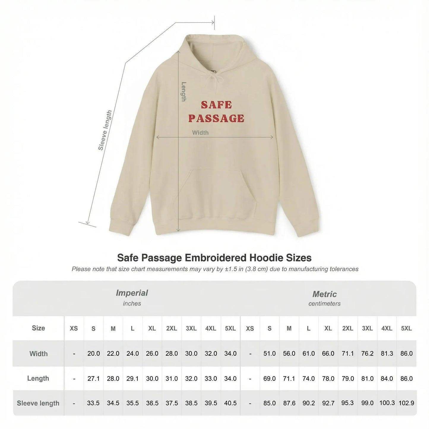 Safe Passage Hoodie