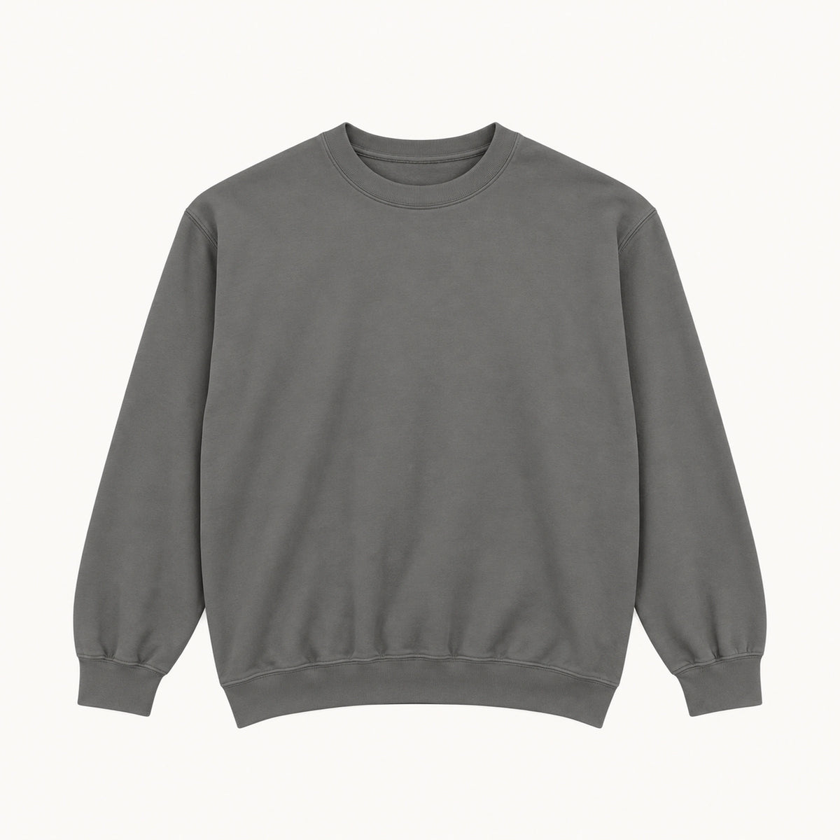 Sardinia Cork Harvest Grey sweatshirt clean front flat lay