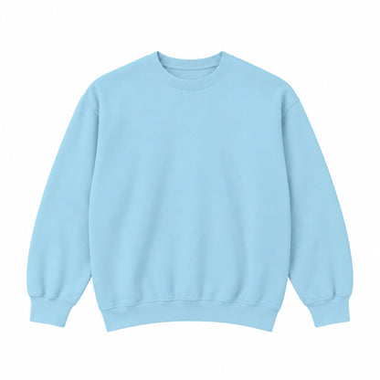 Sardinia Cork Harvest Chambray sweatshirt clean front flat lay