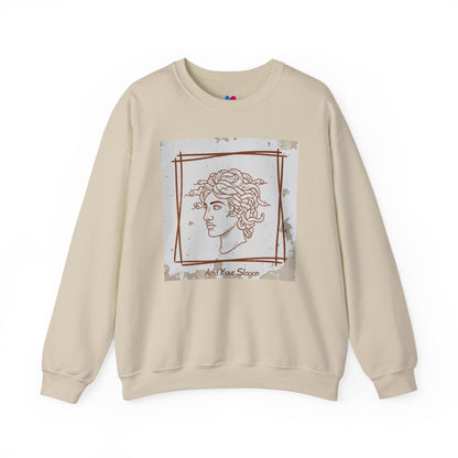 Minimal Medusa Sweatshirt | Unisex Greek Mythology Pullover