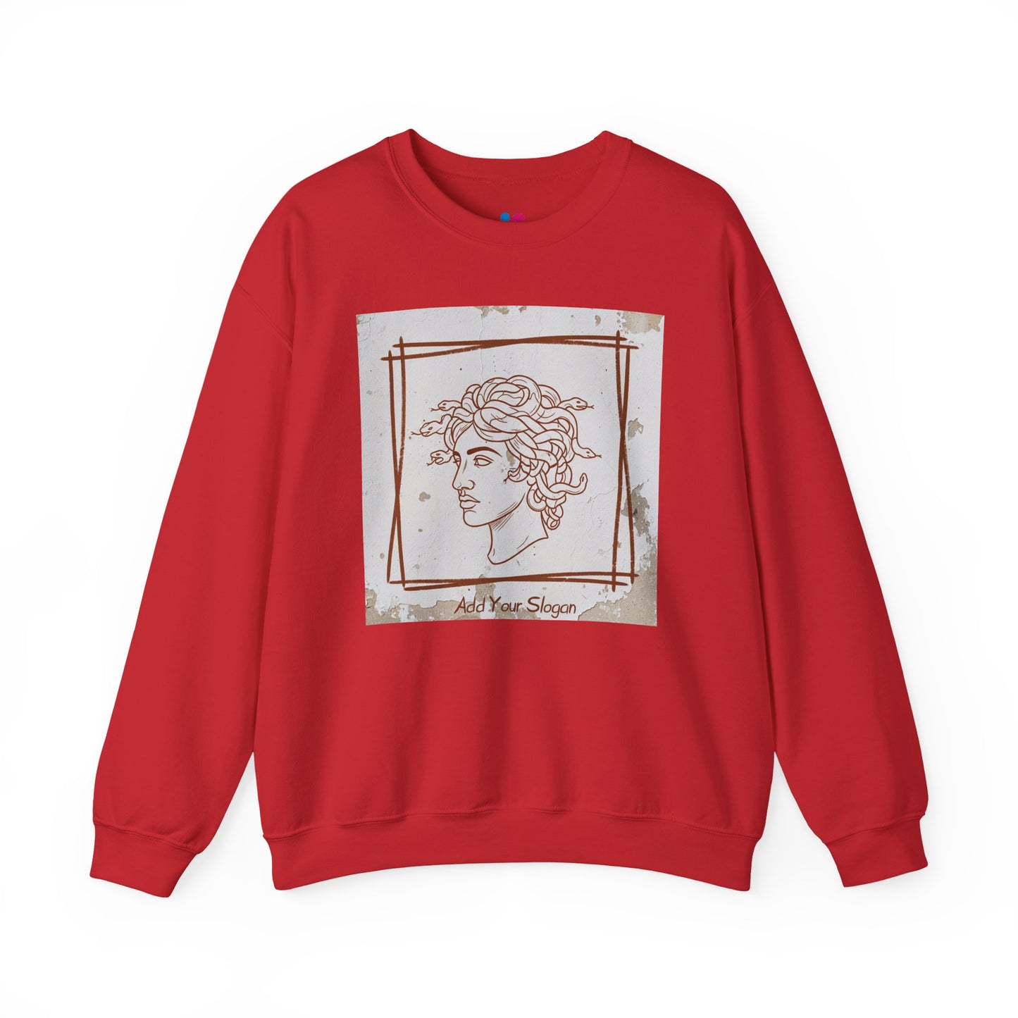 Minimal Medusa Sweatshirt | Unisex Greek Mythology Pullover
