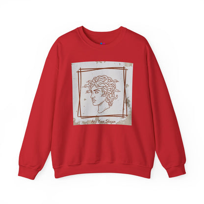 Minimal Medusa Sweatshirt | Unisex Greek Mythology Pullover