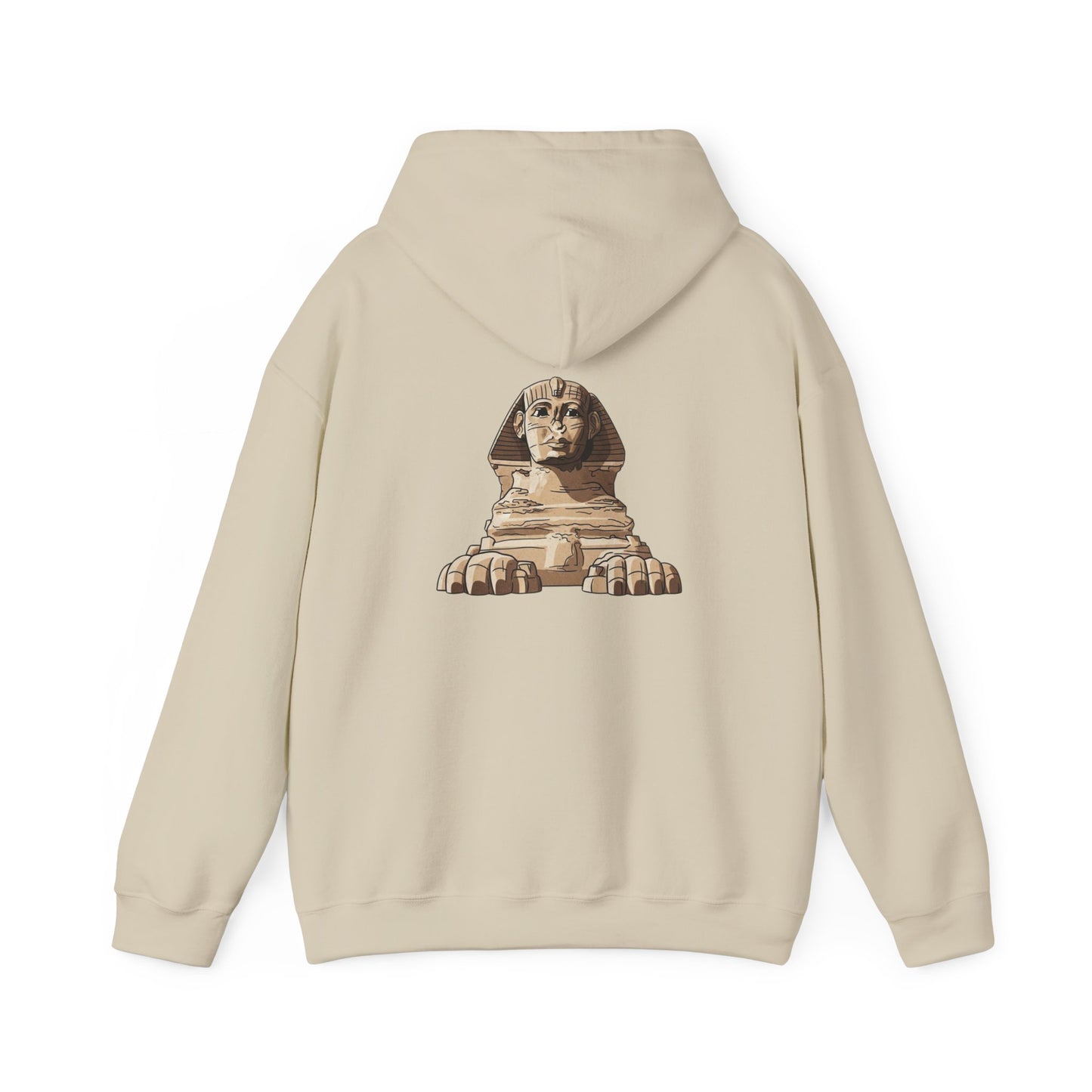 Egyptian Sphinx Hoodie – Unisex Mythology Sweatshirt, Ancient History Streetwear