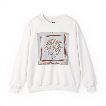 Minimal Medusa Sweatshirt | Unisex Greek Mythology Pullover
