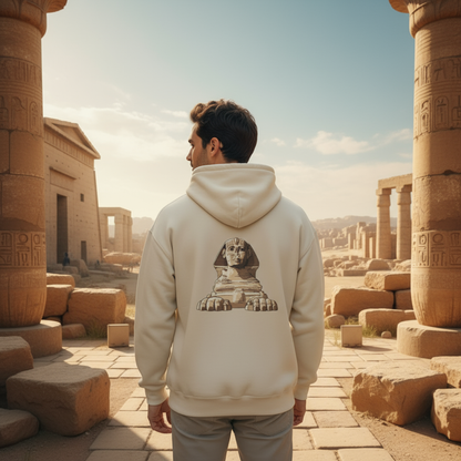 Egyptian Sphinx Hoodie – Unisex Mythology Sweatshirt, Ancient History Streetwear