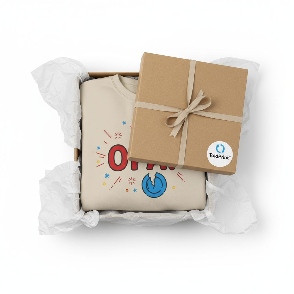 Celebratory OPA! Crewneck Sweatshirt – Greek Celebration Unisex Pullover, Family Reunion & Birthday Apparel