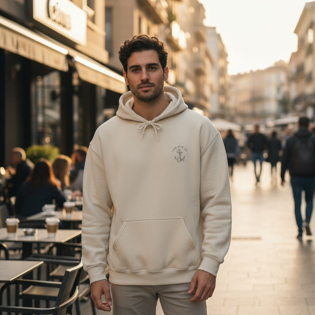 Safe Passage Hoodie - Unisex Sailing Sweatshirt, Nautical Travel Gift