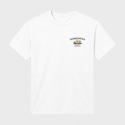Beige t-shirt with 'Super Mammie' design on a white background