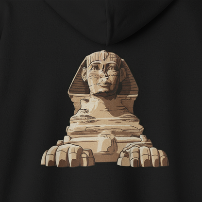Egyptian Sphinx Hoodie – Unisex Mythology Sweatshirt, Ancient History Streetwear