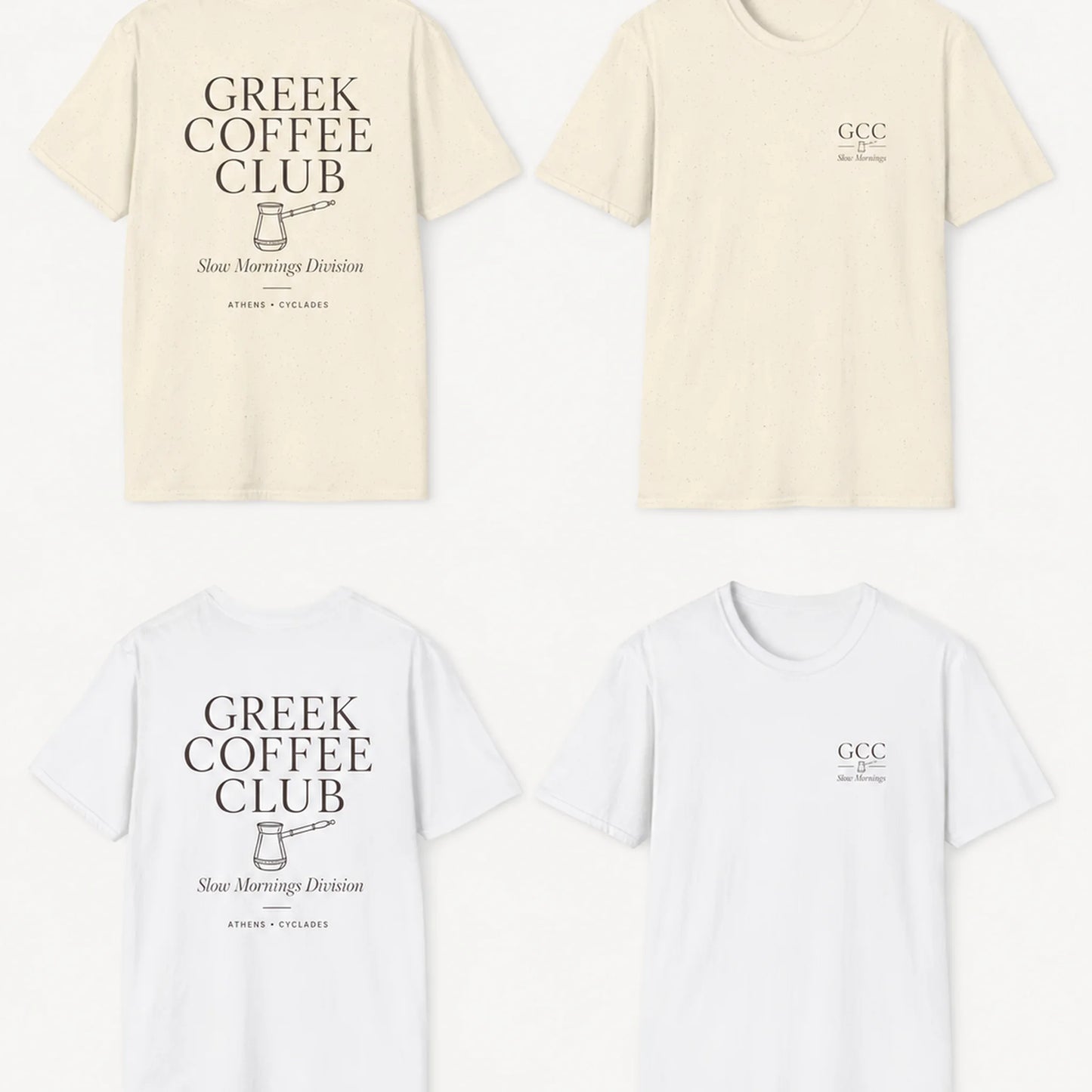 Greek Coffee Club T-Shirt