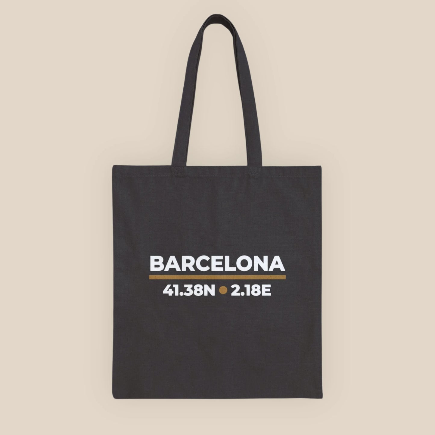 Barcelona Coordinates Tote Bag