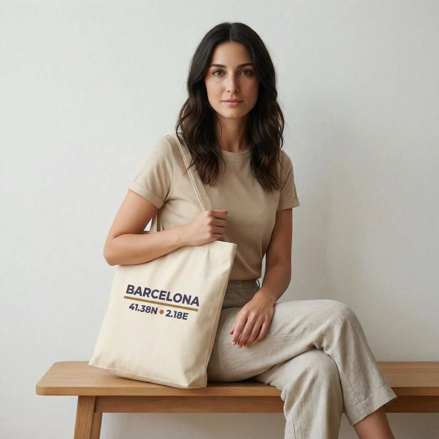TP HERO: Barcelona Coordinates Tote Bag