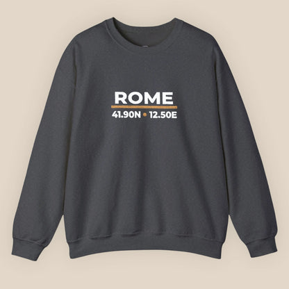 Rome Coordinates Night Sweatshirt