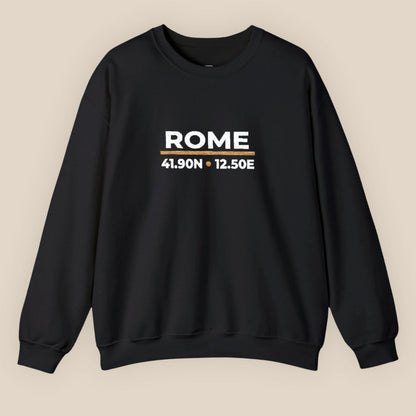 Rome Coordinates Night Sweatshirt