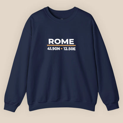 Rome Coordinates Night Sweatshirt
