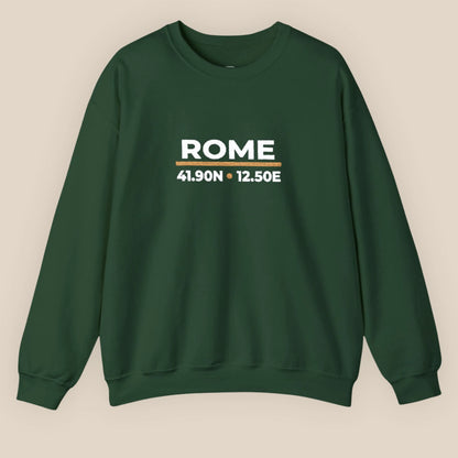 Rome Coordinates Night Sweatshirt