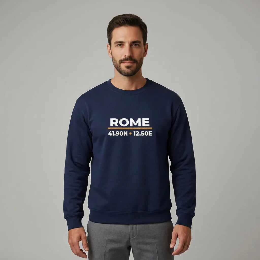 TP HERO: Rome Coordinates Night Sweatshirt