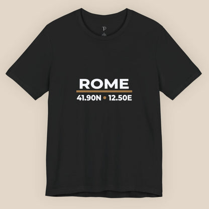 Rome Coordinates T-Shirt Night Edition