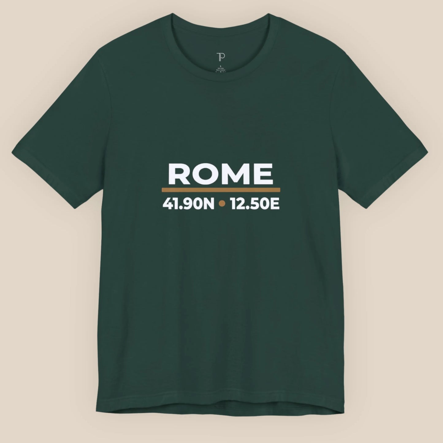 Rome Coordinates T-Shirt Night Edition