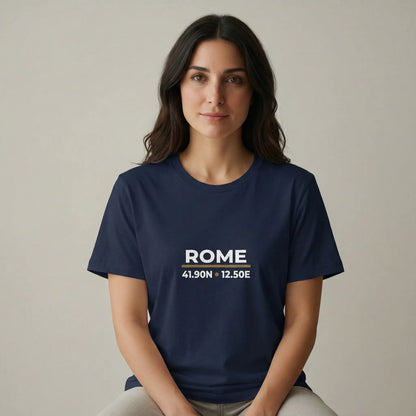 TP HERO: Rome Coordinates T-Shirt Night Edition