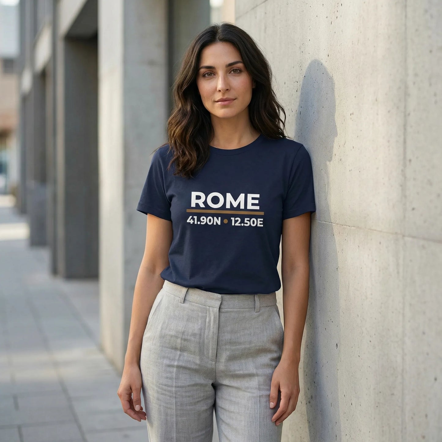 Rome Coordinates T-Shirt Night Edition
