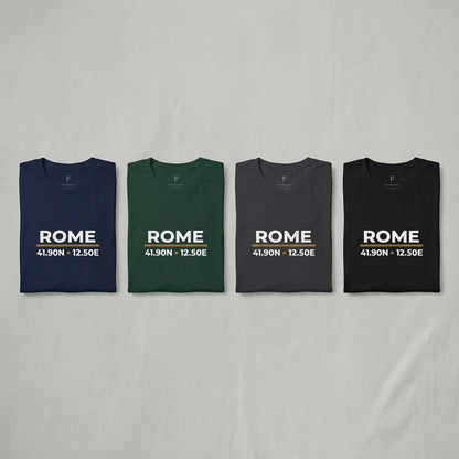 Rome Coordinates T-Shirt Night Edition