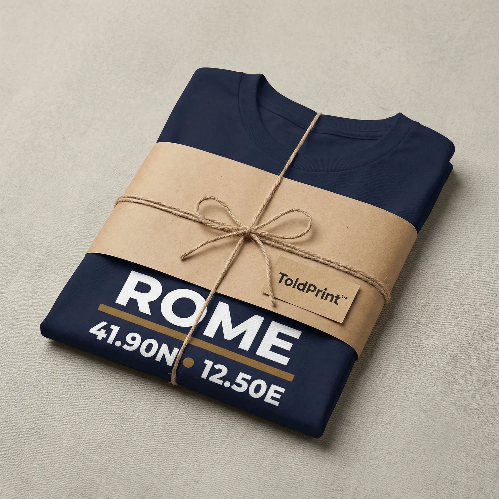 Rome Coordinates T-Shirt Night Edition