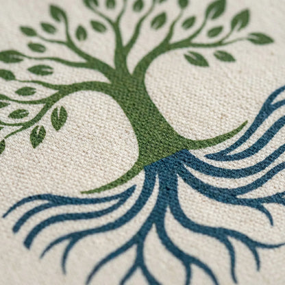 Mediterranean Tree Tote Bag
