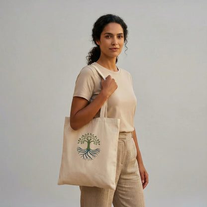 TP HERO: Mediterranean Tree Tote Bag