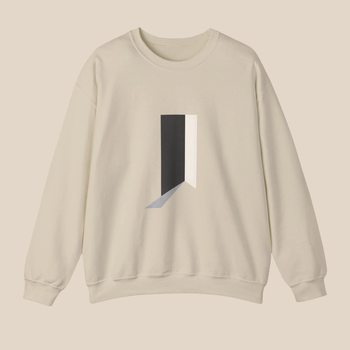 Minimal Threshold Embroidered Sweatshirt