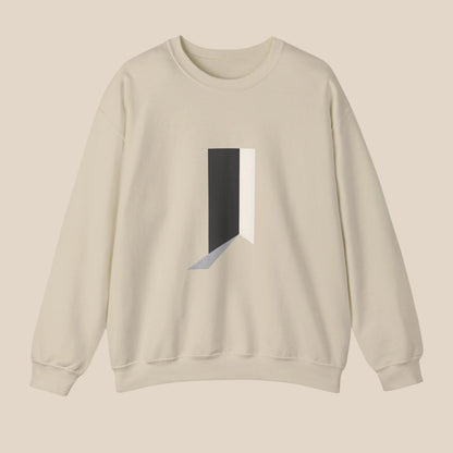 Minimal Threshold Embroidered Sweatshirt