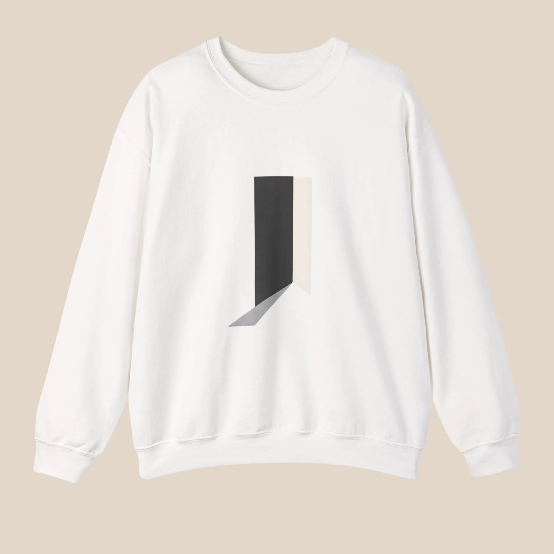 Minimal Threshold Embroidered Sweatshirt