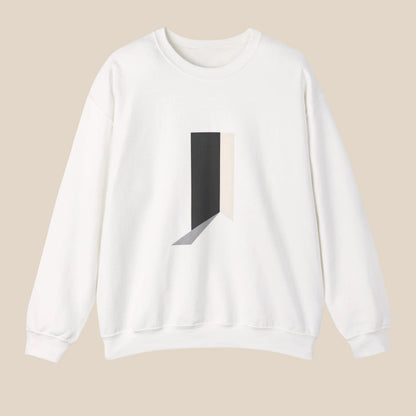 Minimal Threshold Embroidered Sweatshirt